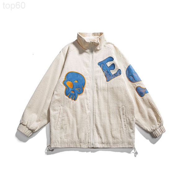 men's jackets designer atn men's wear 2022 spring new letter cartoon embroidery stand collar jacket trendy brand popular coat men, Black;brown
men's jackets designer atn men's wear 2022 spring new letter cartoon embroidery stand collar jacket trendy brand popular coat men, Black;brown