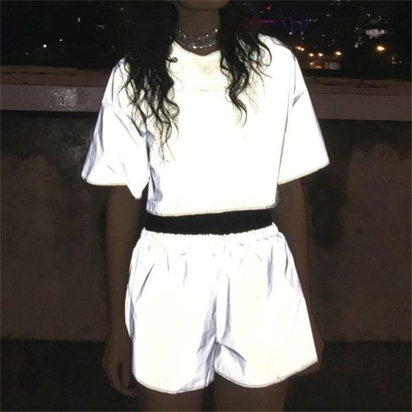 j vinson fashion women reflective short pants female jogger shorts shiny hip pop fluorescent short sport trousers club wear y200403, White;black
j vinson fashion women reflective short pants female jogger shorts shiny hip pop fluorescent short sport trousers club wear y200403, White;black