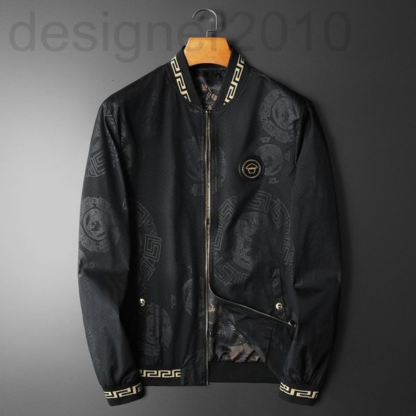 men's jackets designer 2022 spring new personalized dark pattern fashion casual jacket stand collar, Black;brown
men's jackets designer 2022 spring new personalized dark pattern fashion casual jacket stand collar, Black;brown