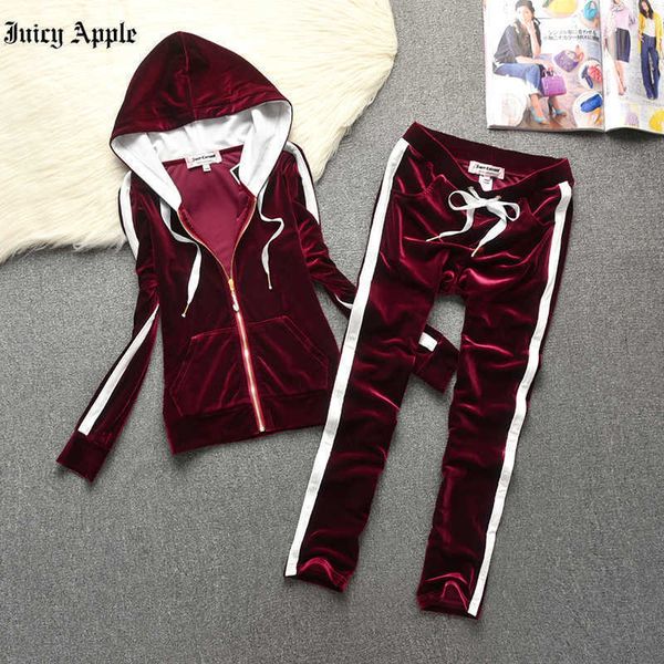 juicy apple tracksuit woman fashion hooded sweatshirts spring autumn hoodies solid zipper jackets soft elegant women's 2 piece set, Gray
juicy apple tracksuit woman fashion hooded sweatshirts spring autumn hoodies solid zipper jackets soft elegant women's 2 piece set, Gray