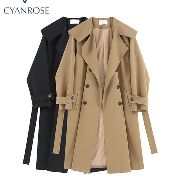 harajuku 100% cotton khaki long women trench coat autumn winter turn down collar women clothes causal full sleeve belt trench 220804, Tan;black
harajuku 100% cotton khaki long women trench coat autumn winter turn down collar women clothes causal full sleeve belt trench 220804, Tan;black