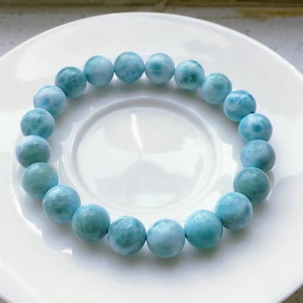 natural blue larimar round beads bracelet women 9.8mm powerful stretch beads larimar gemstone bracelet jewelry aaaaaa, Silver
natural blue larimar round beads bracelet women 9.8mm powerful stretch beads larimar gemstone bracelet jewelry aaaaaa, Silver