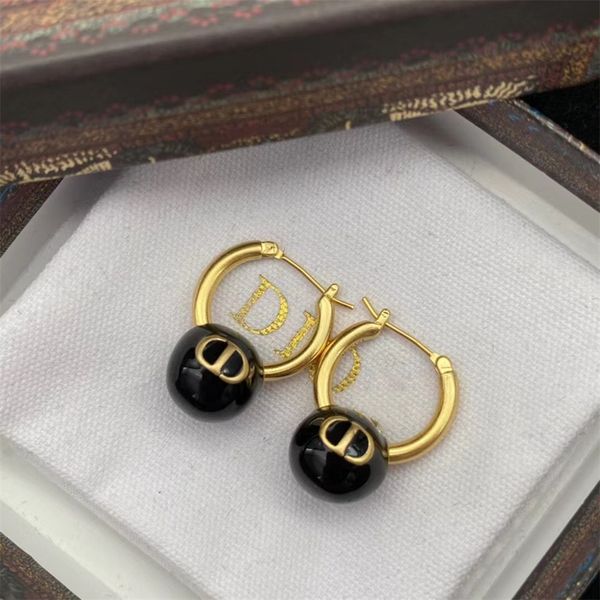 80% off wholesale shop dejia new metal and black beaded earrings women's trend high quality, Golden
80% off wholesale shop dejia new metal and black beaded earrings women's trend high quality, Golden