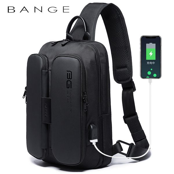 2020 bange new fashion trendy outdoor casual technology usb cool shoulder bag chest bag men factory direct sales
2020 bange new fashion trendy outdoor casual technology usb cool shoulder bag chest bag men factory direct sales