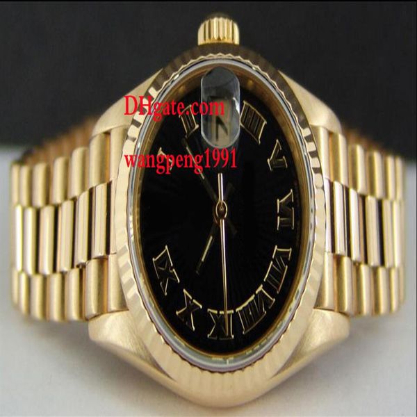ladies watch 26mm roman word 18k gold stainless steel bracelet black dial - 69178 women autom295x, Slivery;brown
ladies watch 26mm roman word 18k gold stainless steel bracelet black dial - 69178 women autom295x, Slivery;brown
