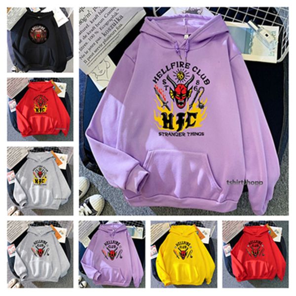2022 new stranger things 4 hellfire club hoodie women men's sports graphic tee hip hop everyday casual sweatshirt top, Black
2022 new stranger things 4 hellfire club hoodie women men's sports graphic tee hip hop everyday casual sweatshirt top, Black