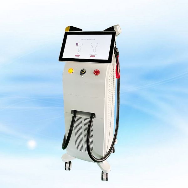 2022 new 2 handle diode laser hair removal machine reasonable whole sales price spa clinic use, Black
2022 new 2 handle diode laser hair removal machine reasonable whole sales price spa clinic use, Black