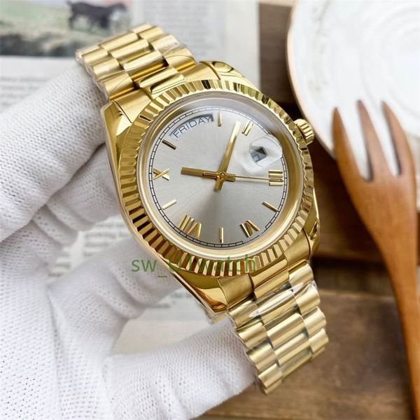 ladies men's watch 41mm 36mm automatic mechanical movement 904l stainless steel bracelet luminous water resistant gold watch 005, Slivery;brown
ladies men's watch 41mm 36mm automatic mechanical movement 904l stainless steel bracelet luminous water resistant gold watch 005, Slivery;brown