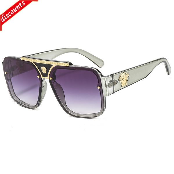 men's women's fashion trend brand sunglasses wholesale new modern large frame beauty head, White;black
men's women's fashion trend brand sunglasses wholesale new modern large frame beauty head, White;black