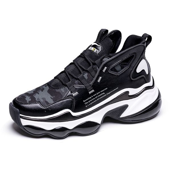 running shoes for men hight increase 7 cm air cushion fashion original wing reflective sport shoes walking sneakers women, Black;yellow
running shoes for men hight increase 7 cm air cushion fashion original wing reflective sport shoes walking sneakers women, Black;yellow