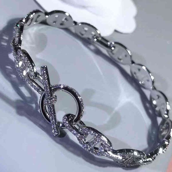 selling designer chain bracelet a 22 pm classic full diamond bracelets fashion accessories women's valentine's day gift, Black
selling designer chain bracelet a 22 pm classic full diamond bracelets fashion accessories women's valentine's day gift, Black