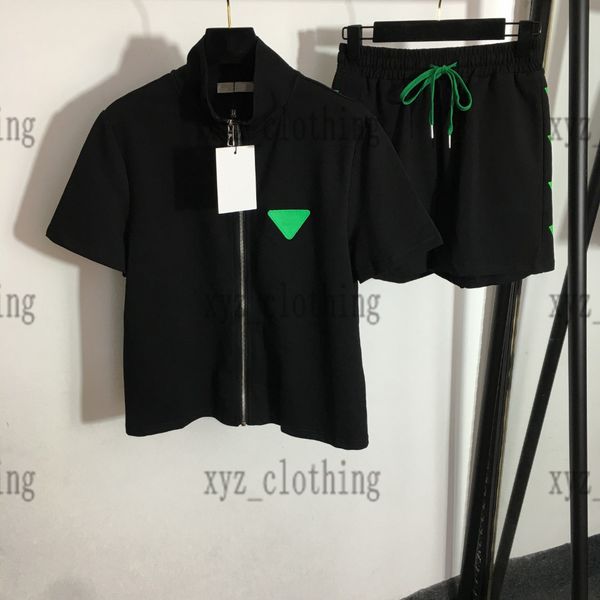 high-end tee 2022ss designer womens pants back letter printed triangle mark stand collar zipper jacket drawstring elastic waist shorts sets, White
high-end tee 2022ss designer womens pants back letter printed triangle mark stand collar zipper jacket drawstring elastic waist shorts sets, White