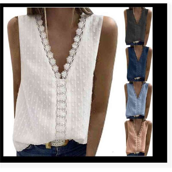 women's two piece pants 2022 women's explosive v-neck sleeveless lace splicing vest chiffon shirt 2daq, White
women's two piece pants 2022 women's explosive v-neck sleeveless lace splicing vest chiffon shirt 2daq, White