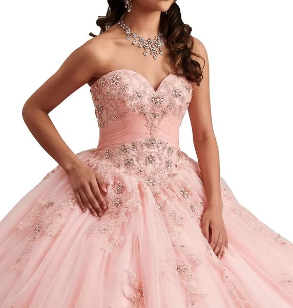 latest pink quinceanera dress sweetheart lace crystals beading tulle 16 years girl party vestidos ball gown corset back, Blue;red
latest pink quinceanera dress sweetheart lace crystals beading tulle 16 years girl party vestidos ball gown corset back, Blue;red