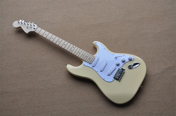 guitar 6-string light yellow electric guitar maple fingerboard silver accessories under order
guitar 6-string light yellow electric guitar maple fingerboard silver accessories under order