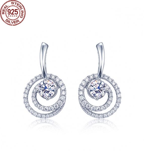 popular 925 silver earrings charms female round spiral zircon set female's fine jewelry gift, Golden
popular 925 silver earrings charms female round spiral zircon set female's fine jewelry gift, Golden