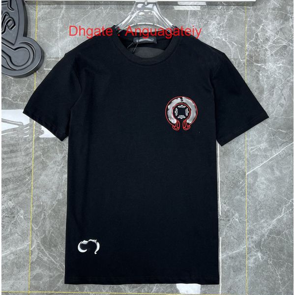 men's luxury summer t shirts brand ch man t-shirt fashion women cross sanskrit tees letter horseshoe short sleeve designer tshirts boy, White;black
men's luxury summer t shirts brand ch man t-shirt fashion women cross sanskrit tees letter horseshoe short sleeve designer tshirts boy, White;black