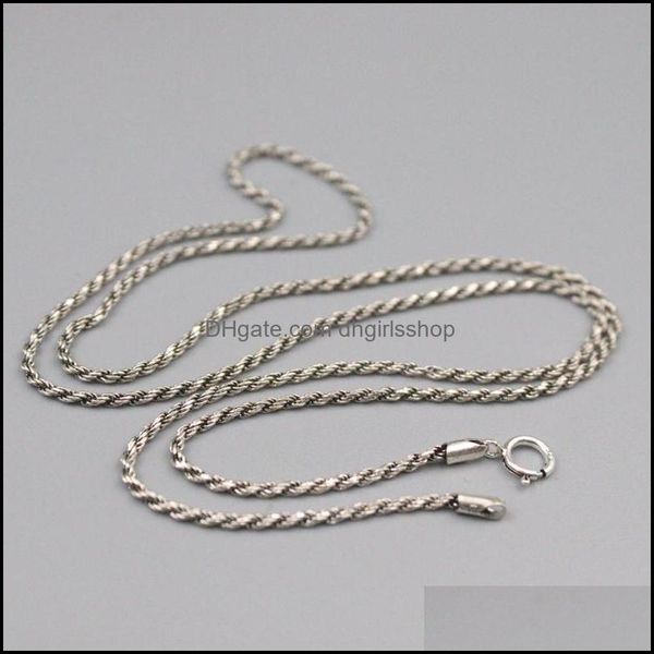 chains necklaces pendants jewelry s925 sterling sier necklace woman man luck rope chain 1.5mmw 20-30"l spring clasp drop de dh8mb, Silver
chains necklaces pendants jewelry s925 sterling sier necklace woman man luck rope chain 1.5mmw 20-30"l spring clasp drop de dh8mb, Silver