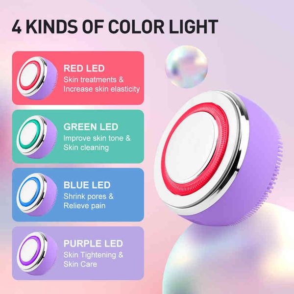 face care devices steamer2 in 1 ems led light therapy silicone heating cleanser massage facial cleaning brush skin scrubber washing 220225
face care devices steamer2 in 1 ems led light therapy silicone heating cleanser massage facial cleaning brush skin scrubber washing 220225