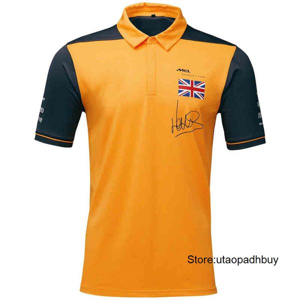 men's polos f1 summer formula one shirt mclaren official website 2021 team button short sleeve latest racing suit breathable t shirts, White;black
men's polos f1 summer formula one shirt mclaren official website 2021 team button short sleeve latest racing suit breathable t shirts, White;black