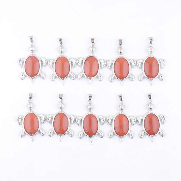 natural gemstone tortoise healing pendant for necklace decoration red river jasper beads turtle figurine reiki stone wholesale dn4597, Silver
natural gemstone tortoise healing pendant for necklace decoration red river jasper beads turtle figurine reiki stone wholesale dn4597, Silver