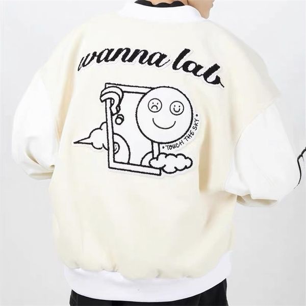 women letter print embroidery bomber jackets oversized long sleeve pu leather coats streetwear patchwork baseball uniforms 220817, Black;brown
women letter print embroidery bomber jackets oversized long sleeve pu leather coats streetwear patchwork baseball uniforms 220817, Black;brown