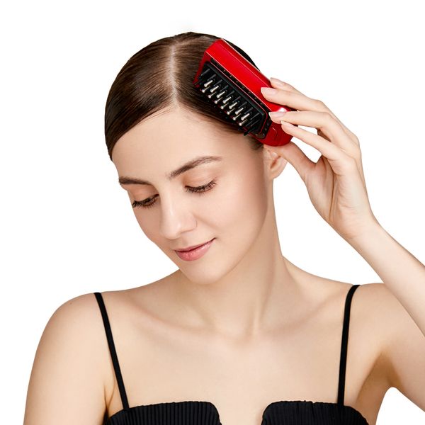 multi-functional beauty equipment professional anti hair loss comb led light scalp massager with hair growth liquid, Black;white
multi-functional beauty equipment professional anti hair loss comb led light scalp massager with hair growth liquid, Black;white