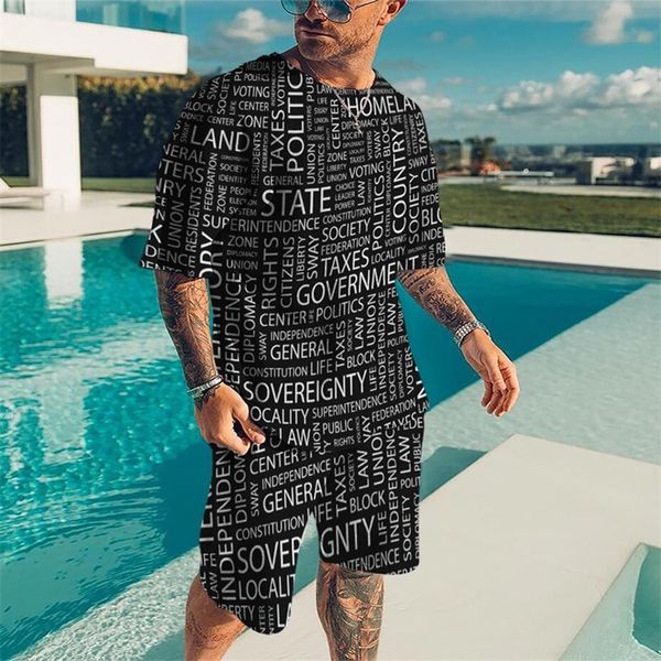 summer men's tracksuits oversized t-shirts sets beach style letter print 2 piece fashion shorts tee casual vintage 220813, Gray
summer men's tracksuits oversized t-shirts sets beach style letter print 2 piece fashion shorts tee casual vintage 220813, Gray