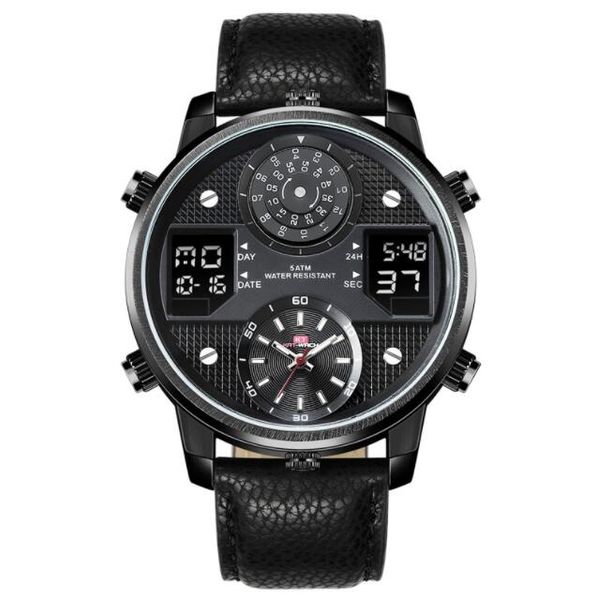 kt720 popular selling men's quartz watches sports leather strap 50m waterproof luminous three movements luminous alarm timing wristwatc, Slivery;brown
kt720 popular selling men's quartz watches sports leather strap 50m waterproof luminous three movements luminous alarm timing wristwatc, Slivery;brown