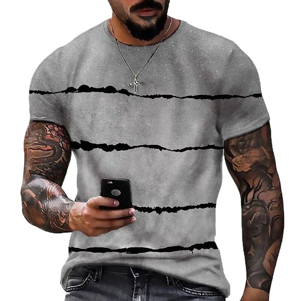 men's tee t shirt shirt 3d print striped graphic prints crew neck daily holiday print short sleeve casual designer big and tall gray /, White;black
men's tee t shirt shirt 3d print striped graphic prints crew neck daily holiday print short sleeve casual designer big and tall gray /, White;black
