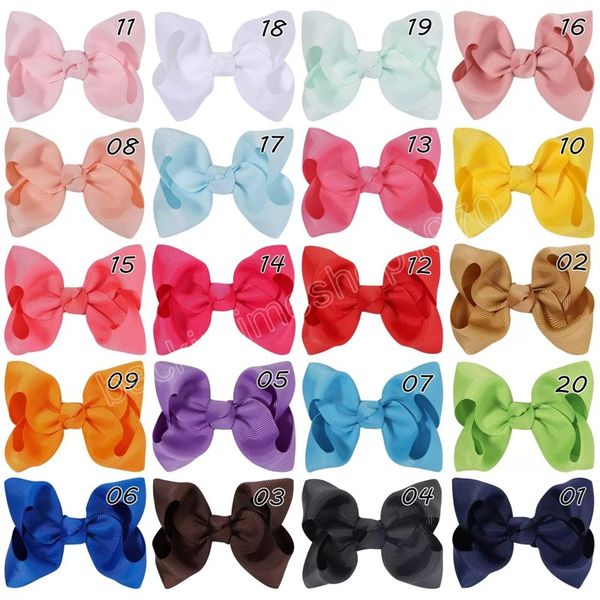 kids girls 4 inch hairbows hair clips barrettes grosgrain ribbon bow hairpins children headdress, Slivery;white
kids girls 4 inch hairbows hair clips barrettes grosgrain ribbon bow hairpins children headdress, Slivery;white