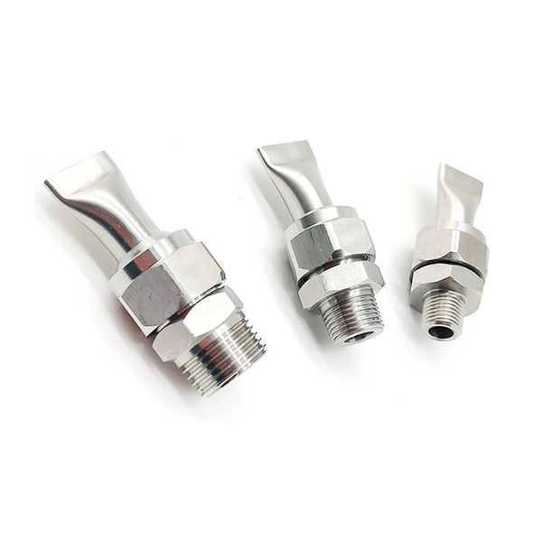 stainless steel flat mouth duck beak universal adjustable spherical fan slot type blowing cooling nozzle
stainless steel flat mouth duck beak universal adjustable spherical fan slot type blowing cooling nozzle