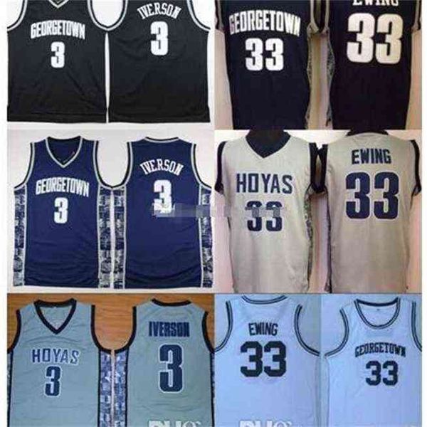ncaa mens georgetown hoyas iverson college jersey 3 allen iverson 33 patrick ewing university basketball shirts good stitched jerseys, Black
ncaa mens georgetown hoyas iverson college jersey 3 allen iverson 33 patrick ewing university basketball shirts good stitched jerseys, Black