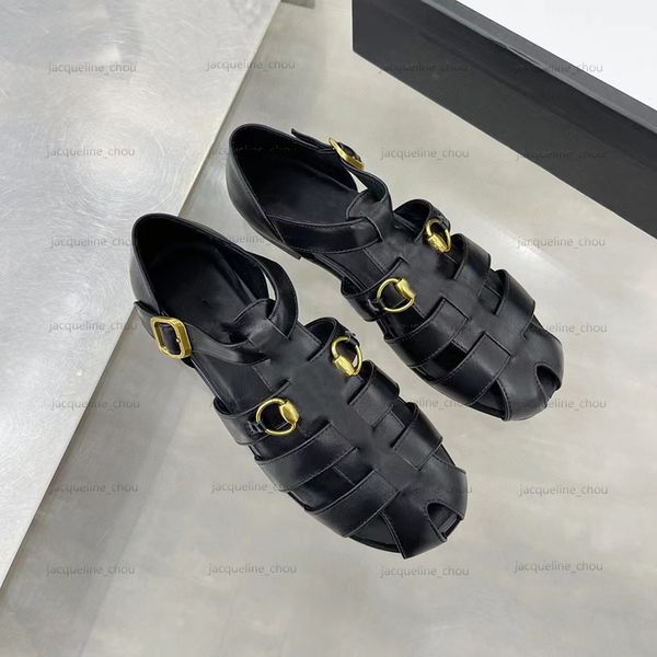 luxury g sandal flat heel summer woman gladiator sandals gold metal buckle cowhide leather ankle strap sandles designer for women, Black
luxury g sandal flat heel summer woman gladiator sandals gold metal buckle cowhide leather ankle strap sandles designer for women, Black