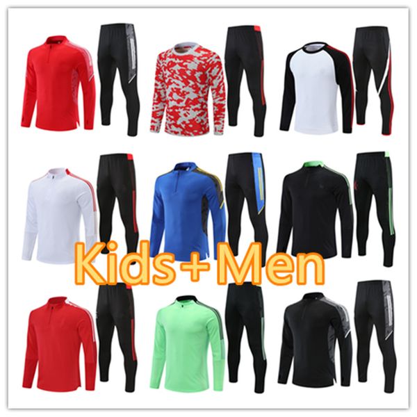 2021 2022 soccer tracksuit jacket futbol sleeves survetement sets hommes sportswear training suits football tracksuits, Black
2021 2022 soccer tracksuit jacket futbol sleeves survetement sets hommes sportswear training suits football tracksuits, Black