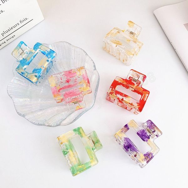 korea style colorful geometry hair clip color paint small square clamps women headwear hair accessories, Slivery;white
korea style colorful geometry hair clip color paint small square clamps women headwear hair accessories, Slivery;white