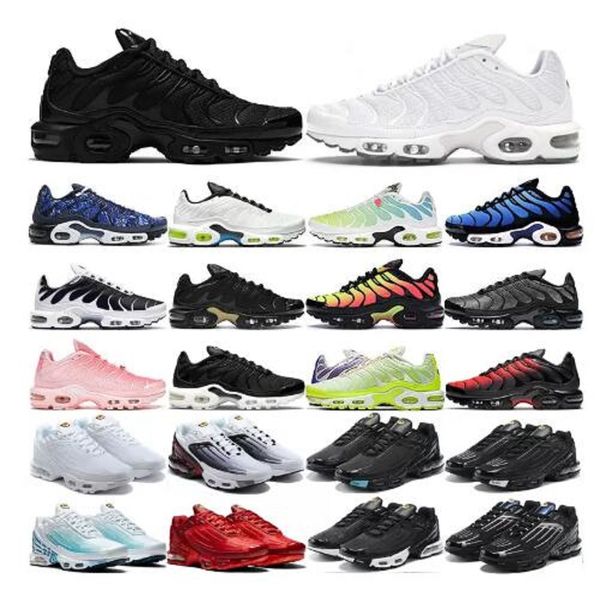 eur40--45 tn plus 3 running shoes tn mens women triple white black laser blue volt glow oreo womens breathable sneakers trainers outdoor spo
eur40--45 tn plus 3 running shoes tn mens women triple white black laser blue volt glow oreo womens breathable sneakers trainers outdoor spo