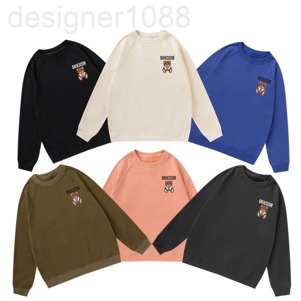 men's hoodies & sweatshirts designer spring new loose casual inverted letter cartoon bear plush printed round neck pullover long sleeve, Black
men's hoodies & sweatshirts designer spring new loose casual inverted letter cartoon bear plush printed round neck pullover long sleeve, Black