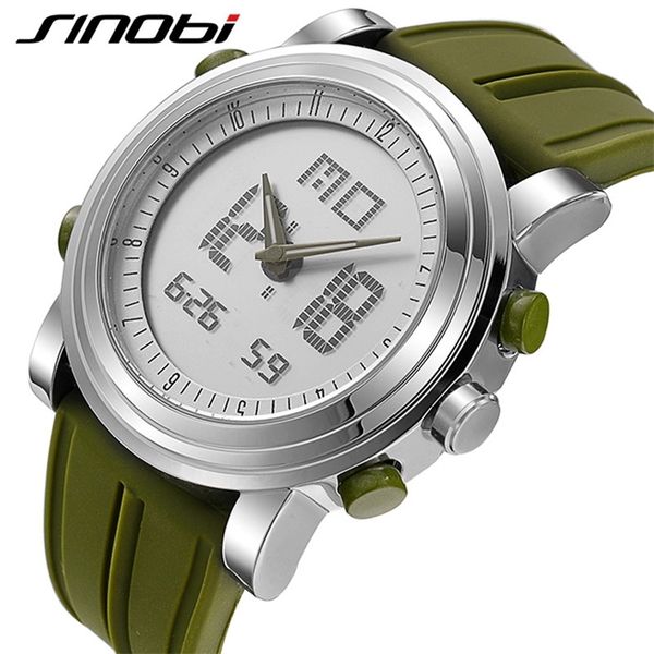 sinobi sports watches men dual display analog digital led electronic quartz wristwatches men multifunctional waterproof watch 220622, Slivery;brown
sinobi sports watches men dual display analog digital led electronic quartz wristwatches men multifunctional waterproof watch 220622, Slivery;brown