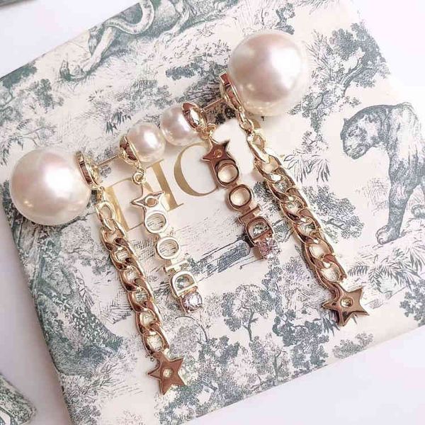 2022 factory wholesale new di home pearl star earrings trend tassel earrings, Golden
2022 factory wholesale new di home pearl star earrings trend tassel earrings, Golden