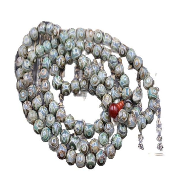 natural tibetan-style agate bracelet with 108 beads 3-eye agate necklaces bracelet, Silver
natural tibetan-style agate bracelet with 108 beads 3-eye agate necklaces bracelet, Silver