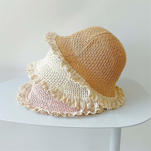 summer baby hat for girls breathable straw hats outdoor portable foldable sun cap kids bucket hat sweet lace accessories 4 color 220615, Yellow
summer baby hat for girls breathable straw hats outdoor portable foldable sun cap kids bucket hat sweet lace accessories 4 color 220615, Yellow