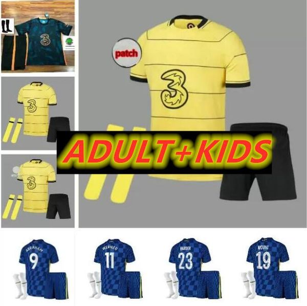 cfc 20 21 22 werner havertz chilwell ziyech soccer jerseys 2021 2022 pulisic football shirt kante mount kids set kits, Black;yellow
cfc 20 21 22 werner havertz chilwell ziyech soccer jerseys 2021 2022 pulisic football shirt kante mount kids set kits, Black;yellow