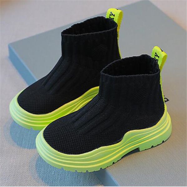fashion children's sports shoes high-boots breathable net elastic fabric kids boys girls causal sneakers toddler baby botas, Black
fashion children's sports shoes high-boots breathable net elastic fabric kids boys girls causal sneakers toddler baby botas, Black