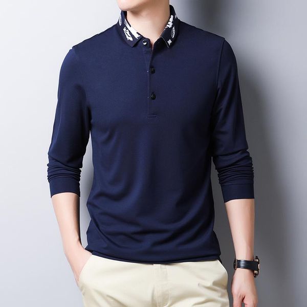 men's polos arrival spring & autumn mens fashion solid colors slim shirt cotton business casual shirts for man long sleevemen's me, White;black
men's polos arrival spring & autumn mens fashion solid colors slim shirt cotton business casual shirts for man long sleevemen's me, White;black