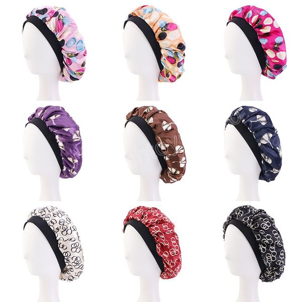 satin circle pattern bonnet elastic night sleep hat female beauty salon hair protect head cover for women confinement cap, Blue;gray
satin circle pattern bonnet elastic night sleep hat female beauty salon hair protect head cover for women confinement cap, Blue;gray