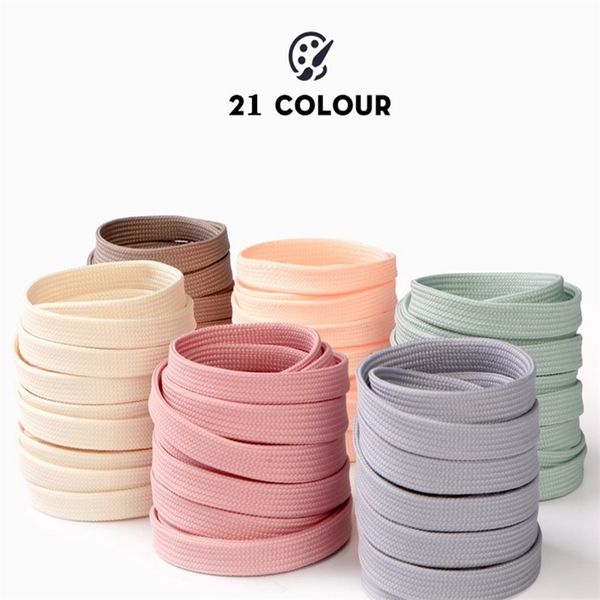 1pair sneakers shoelaces shoes accessories laces for shoes flat shoe lace classic shoelace af1 solid color shoe strings 220713, White;pink
1pair sneakers shoelaces shoes accessories laces for shoes flat shoe lace classic shoelace af1 solid color shoe strings 220713, White;pink
