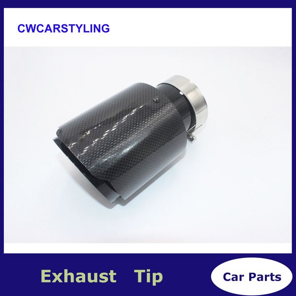 2 piece glossy black stainless steel for universal akrapovic exhaust muffler tips auto carbon car cover styling
2 piece glossy black stainless steel for universal akrapovic exhaust muffler tips auto carbon car cover styling