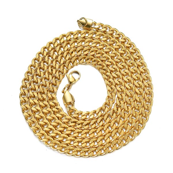5mm stainless steel cuban chain necklace hip-hop 40inch 50inch 60inch 70inch rap hip hop vacuum plating necklace jewelry accessories, Silver
5mm stainless steel cuban chain necklace hip-hop 40inch 50inch 60inch 70inch rap hip hop vacuum plating necklace jewelry accessories, Silver