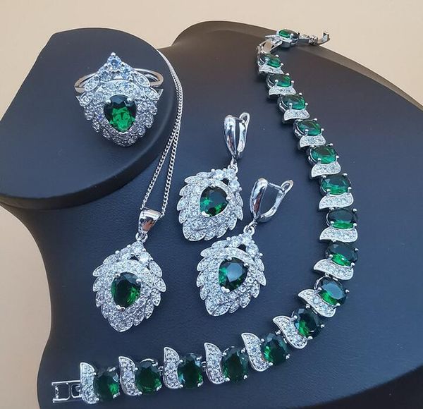 fashion zircon bracelet necklace jewelry set four chains piece set full of diamonds, Silver
fashion zircon bracelet necklace jewelry set four chains piece set full of diamonds, Silver